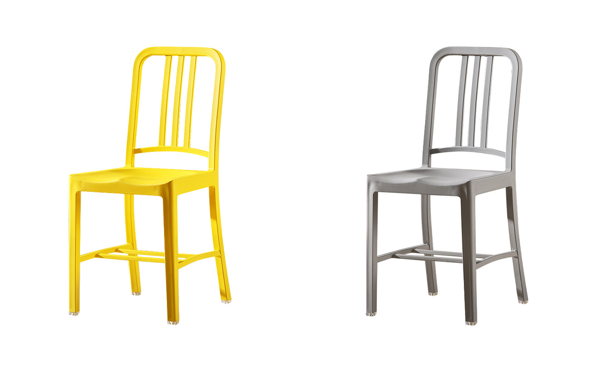 Fuleague navy plastic dining chairs of high quality online shopping