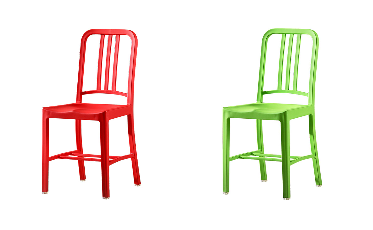 Fuleague armless plastic patio chairs of high quality online shopping