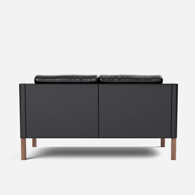 Børge Mogensen Loveseat Replica in Full Aniline Grain Leather FA351-2S-ANL