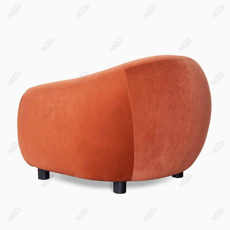 Polar Bear Chair Replica by Jean Royère FA359-1S-F