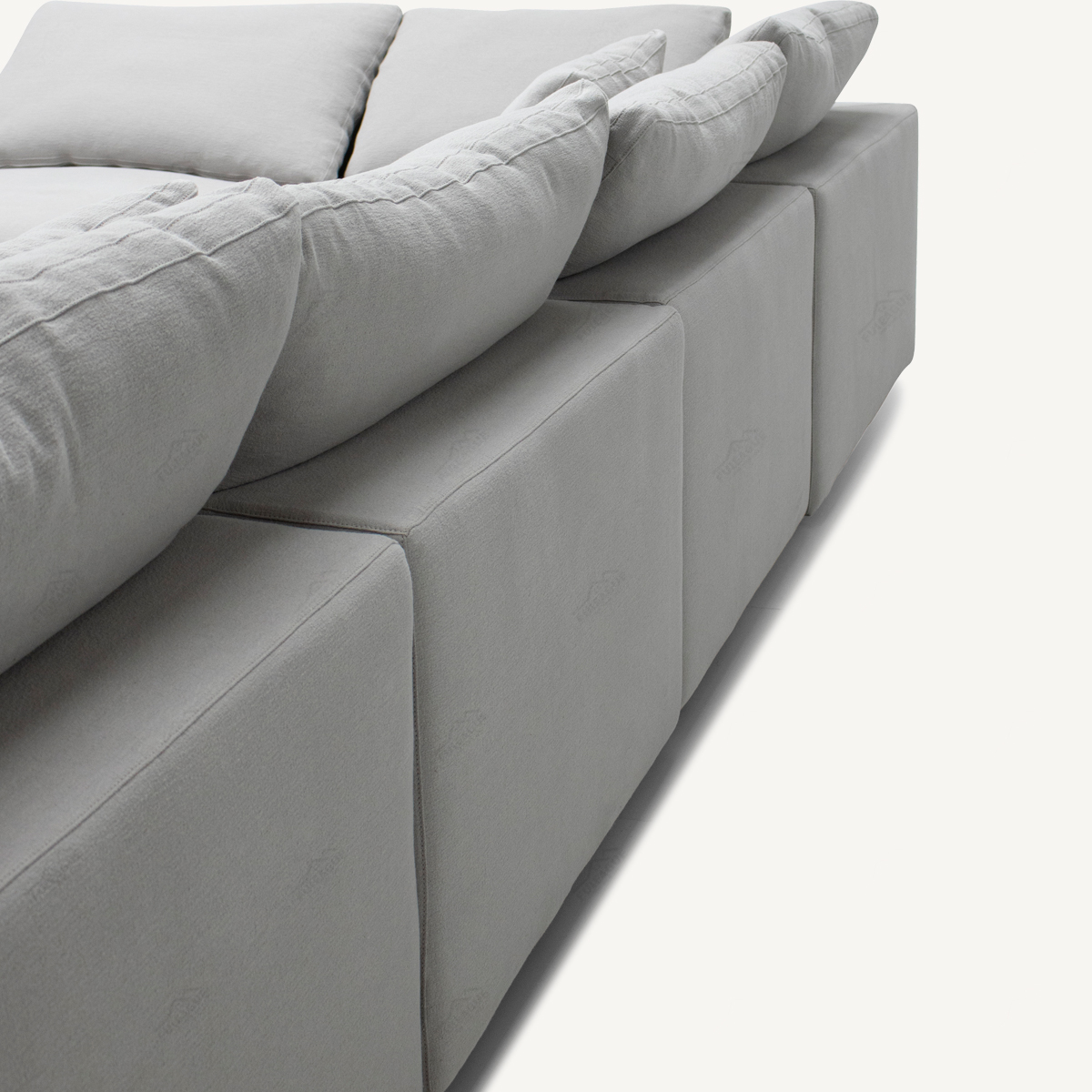 8 Piece Modular Sectional Sofa In Fabric FA416-8PCS-A