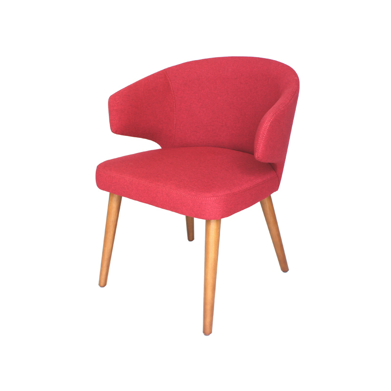 Aston Dining Armchair Replica,Wood and Fabric Dining Chairs FA178-A