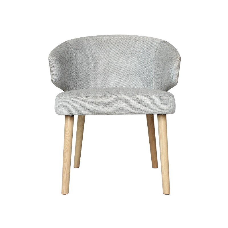 Aston Dining Armchair Replica,Wood and Fabric Dining Chairs FA178-A