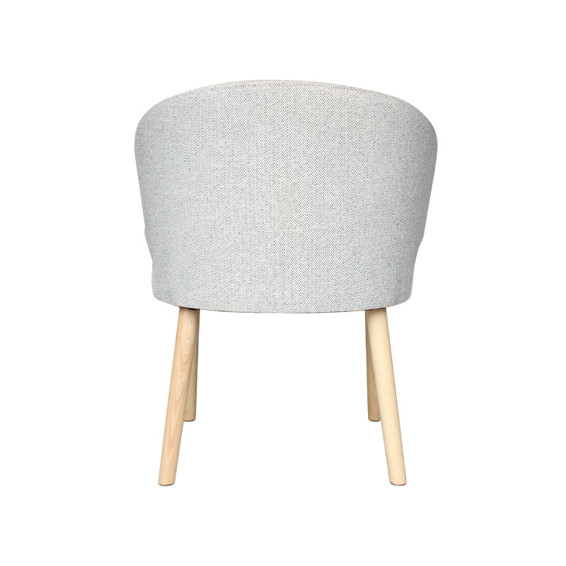 Aston Dining Armchair Replica,Wood and Fabric Dining Chairs FA178-A