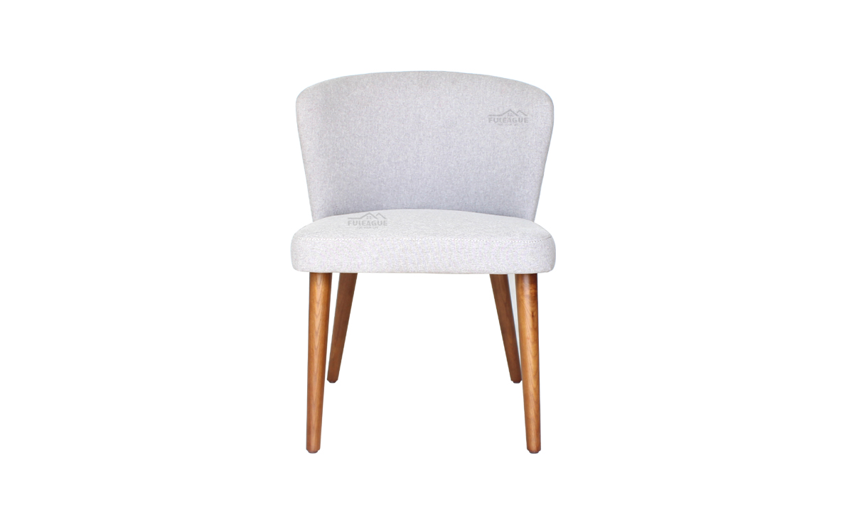 Fuleague wood and fabric dining chairs of high quality online shopping