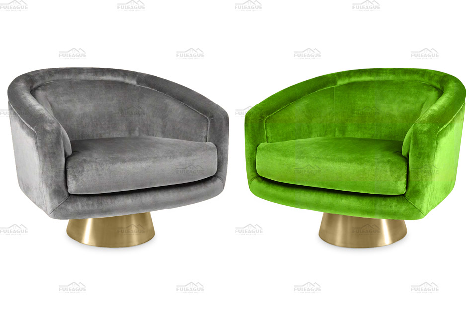 Fuleague bacharach swivel armchair FA229