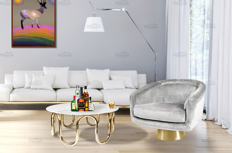 Living Room Swivel Accent Chairs FA229