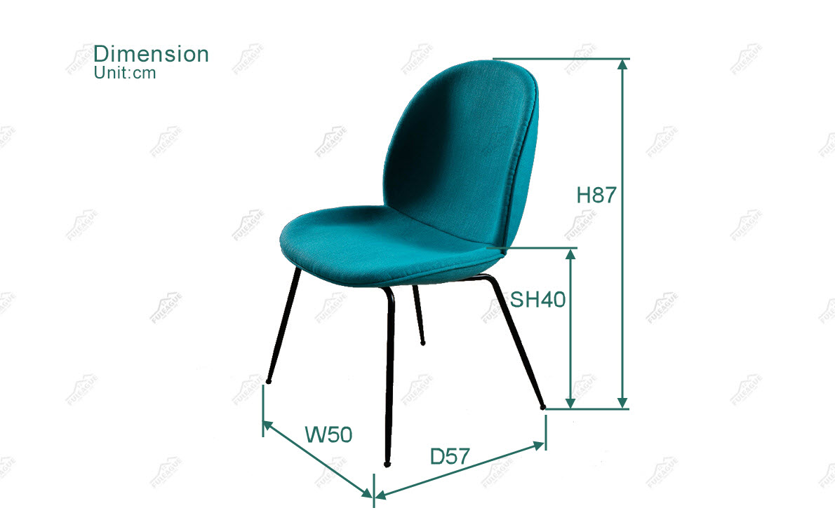 Fuleague beetle side chair of high quality online shopping