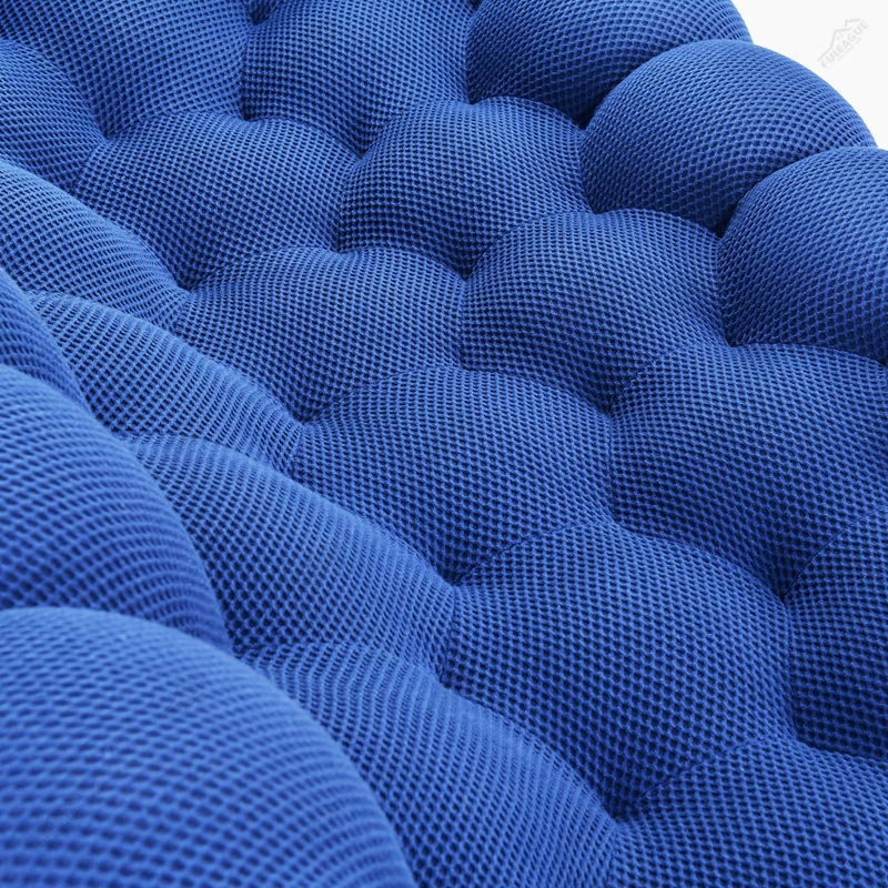 Bubble Armchair Replica in Fabric FA346-1S-F