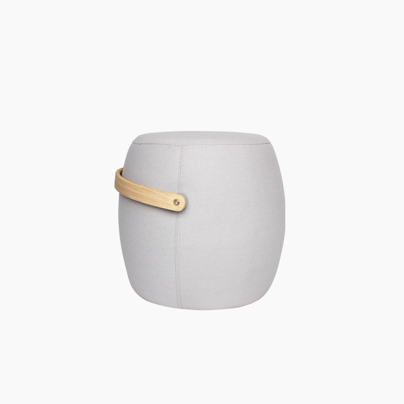 Carry on Pouf Replica Portable Fabric Cylinder Pouf Ottoman FA195