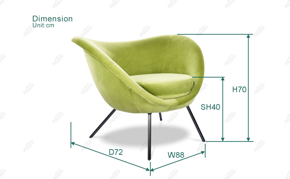 Fuleague armchair gio ponti details FA188-S