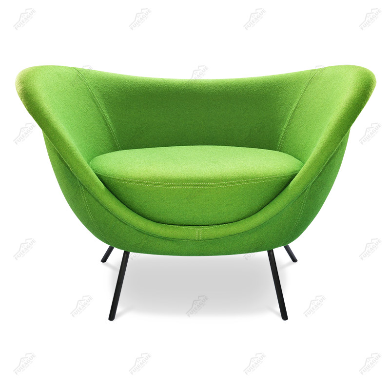 D 154.2 Armchair Replica by Gio Ponti in Fabric FA188