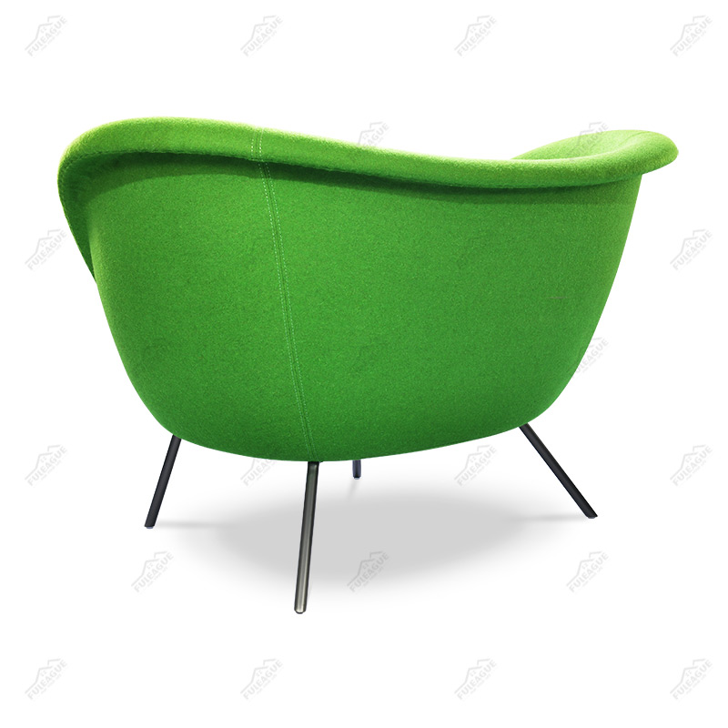 D 154.2 Armchair Replica by Gio Ponti in Fabric FA188