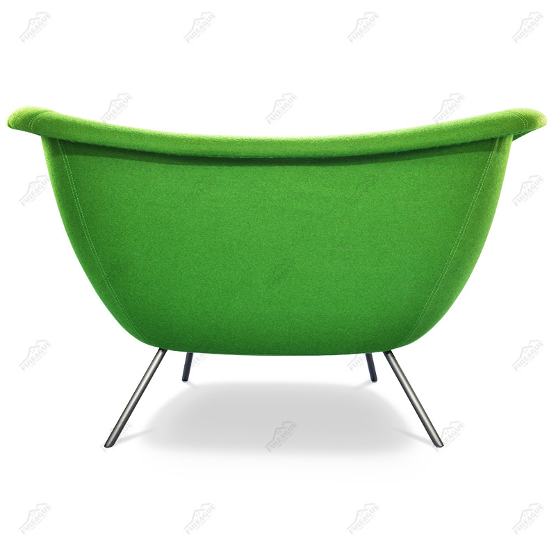 D 154.2 Armchair Replica by Gio Ponti in Fabric FA188