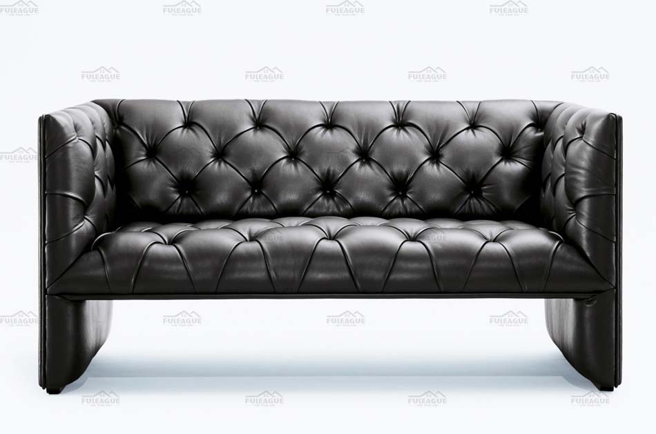 Fuleague sofa bed leather 2 seater high quality and comfortable for home, restaurant and hotel