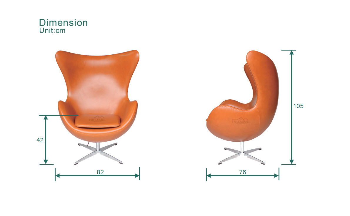 Fuleague egg chair reproduction FA034-ANL