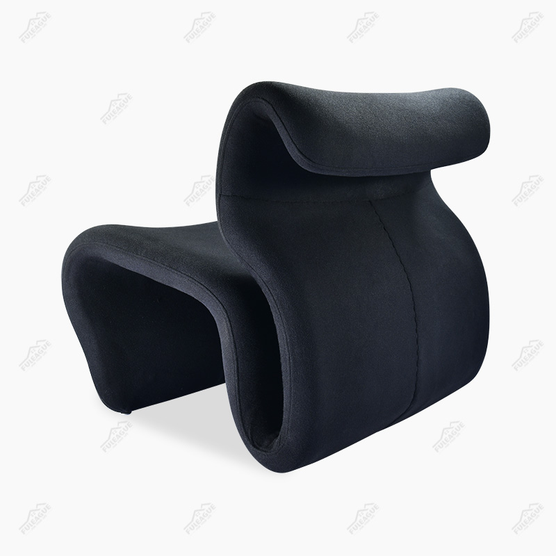 Etcetera Easy Chair Replica by Jan Ekselius in Fabric FA345-1S-F