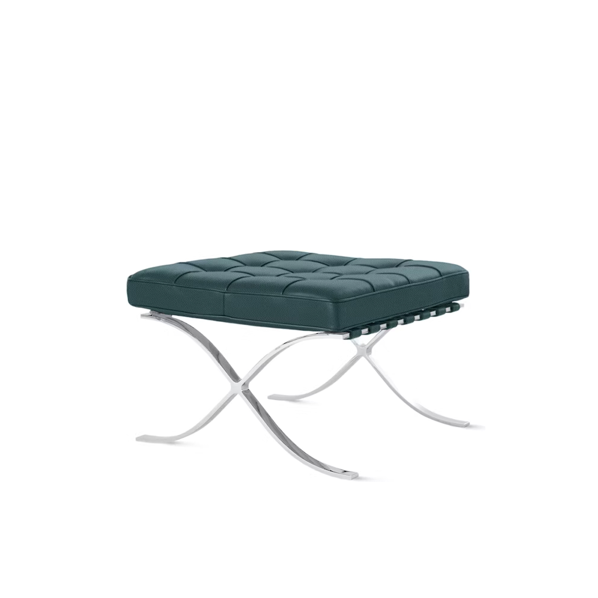 Barcelona Ottoman Replica in Genuine Top Grain Leather FA011-O-ITL