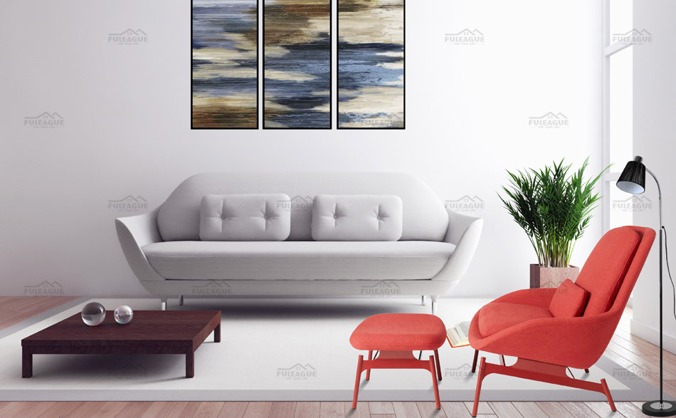 Fuleague field ottoman high quality and comfortable for home, restaurant and hotel