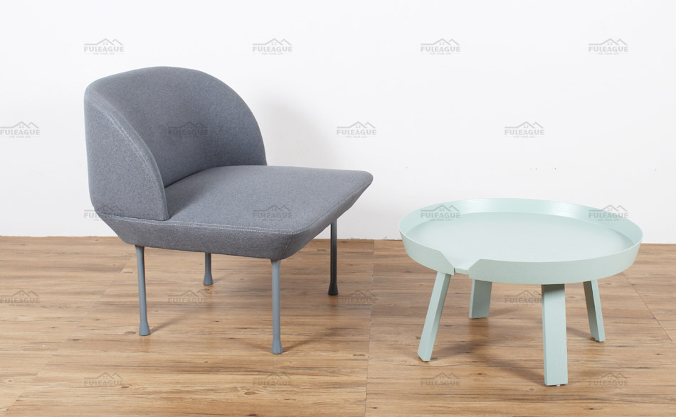 Fuleague one seater fabric sofa high quality and comfortable for home, restaurant and hotel