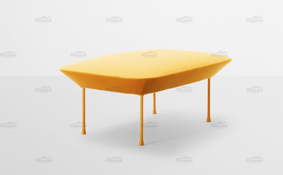 Fuleague modern fabric ottoman high quality and comfortable for home, restaurant and hotel
