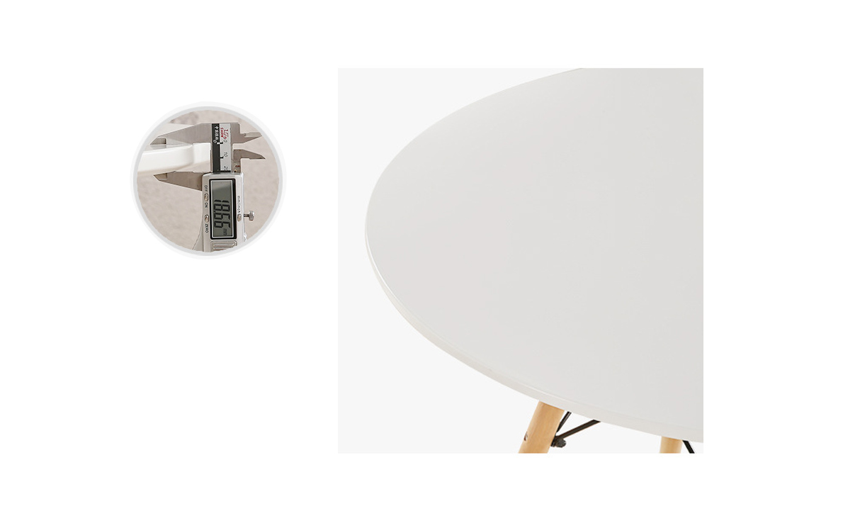 Fuleague contemporary round dining room table of high quality and comfortable for home, restaurant and hotel