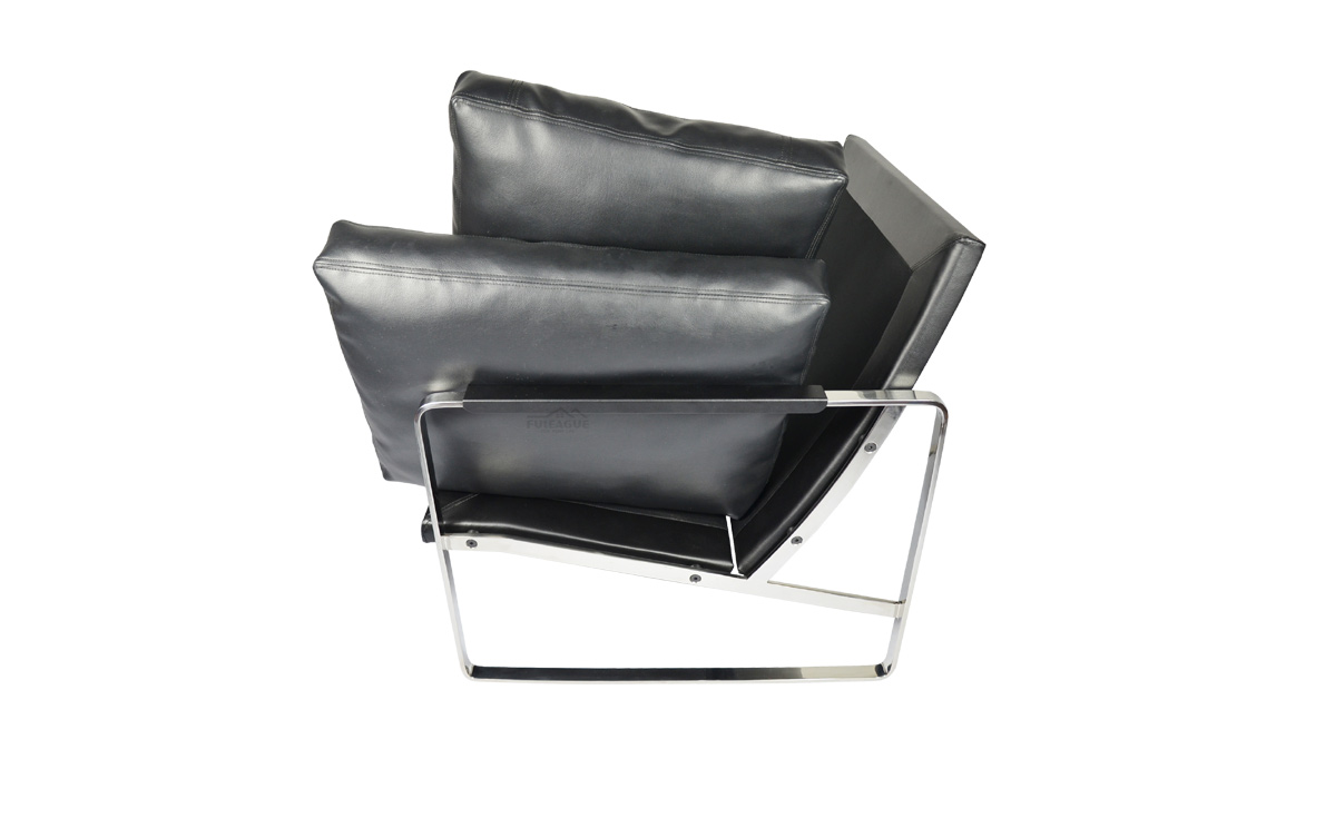 Fuleague modern leather lounge chair FA073-1S-ITL