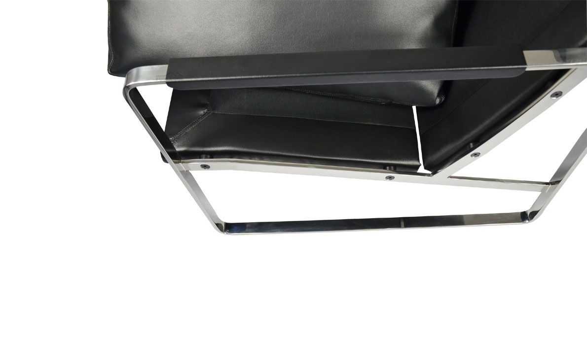 Fuleague vintage leather lounge chair FA073-1S-ITL