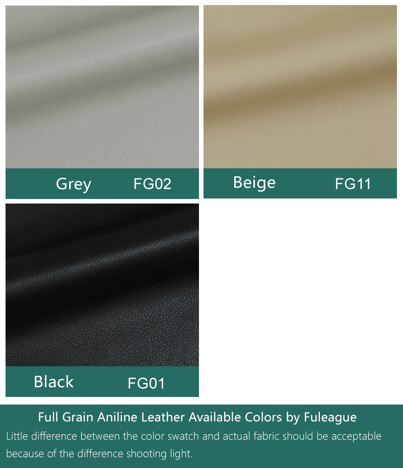 EAMS Lounge Chair and ottoman Replica FA331-ANL in Premium Aniline Leather