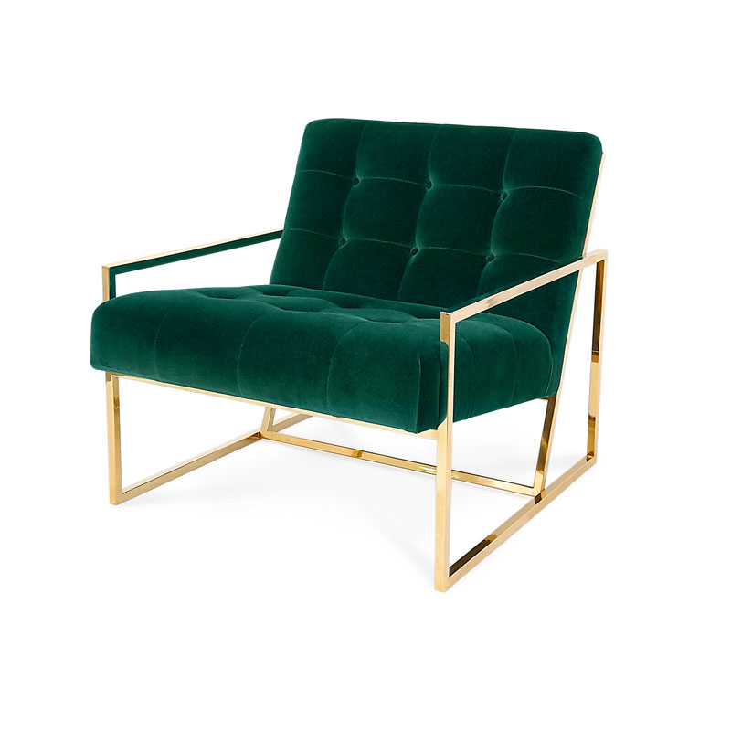 Goldfinger Lounge Chair Replica in Fabric FA228