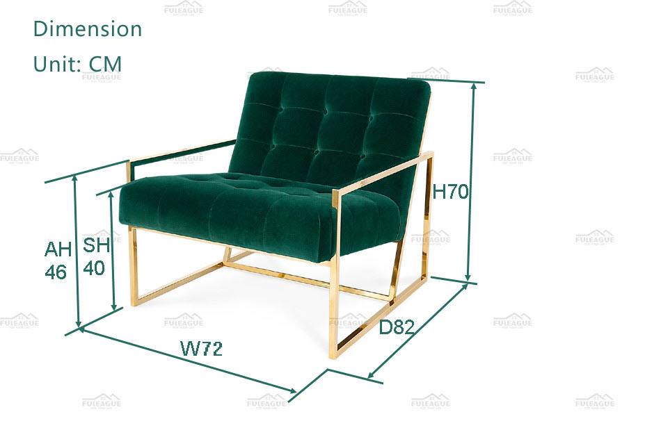 Fuleague goldfinger chair high quality FA228