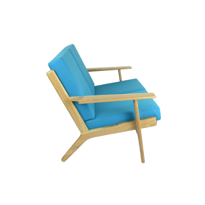 Hans Wegner Sofa Replica GE290 Modern 2 Seater Fabric Sofa FA071-2S-CM