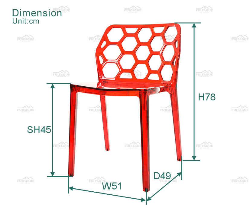 Fuleague red side chair modern of high quality online shopping