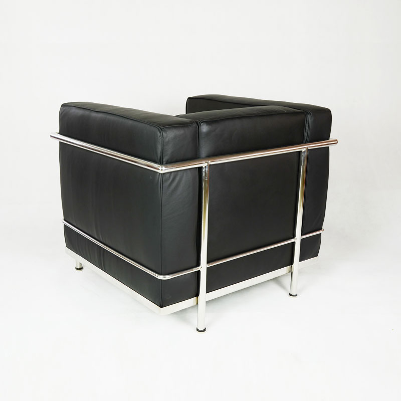Le Corbusier LC2 Armchair replica in Genuine Leather FA020-1S-L