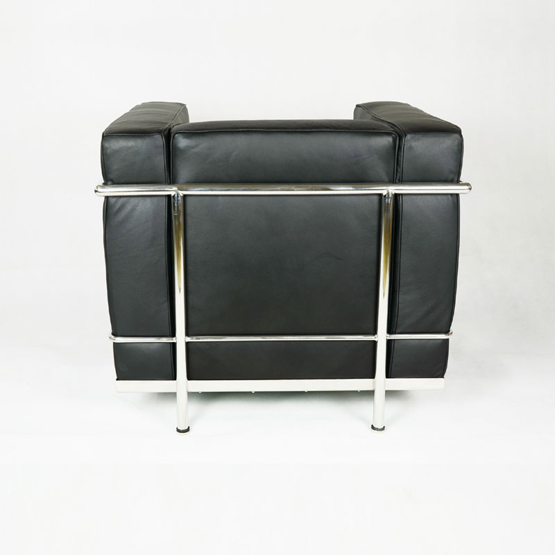 Le Corbusier LC2 Armchair replica in Genuine Leather FA020-1S-L