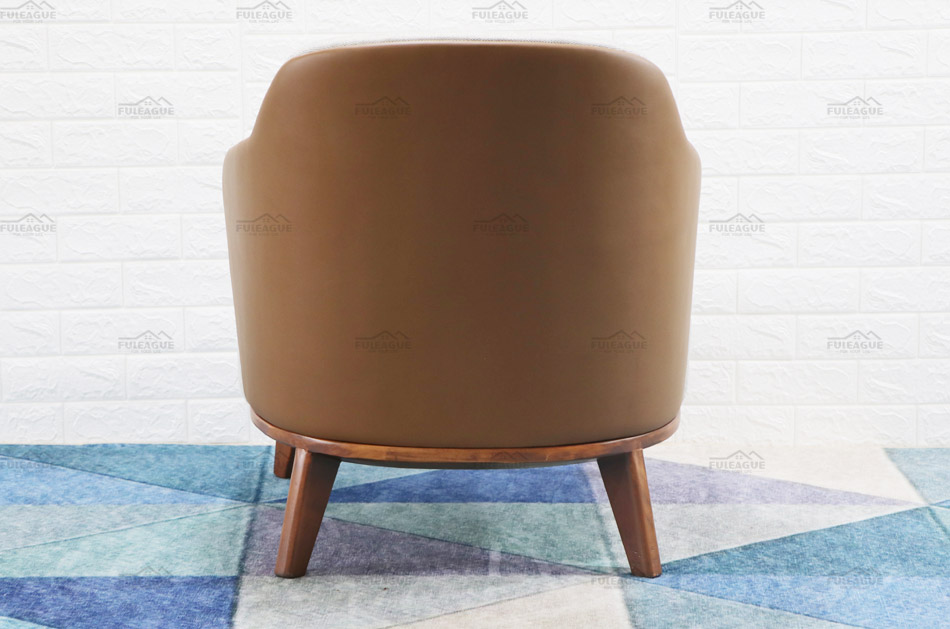 Fuleague leslie chair Brown