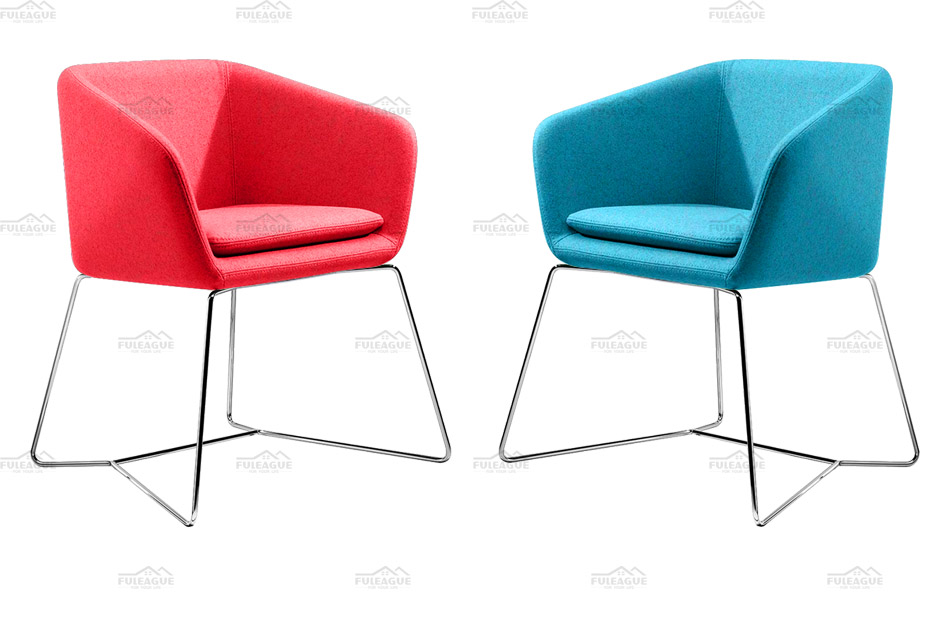 Fuleague fabric dining armchair of high quality online shopping