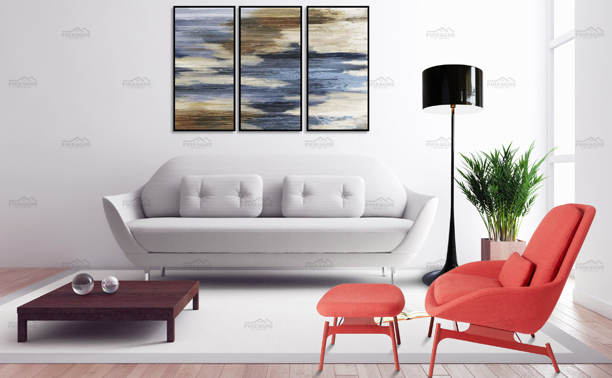 Living Room Lounge chair and ottoman FA177