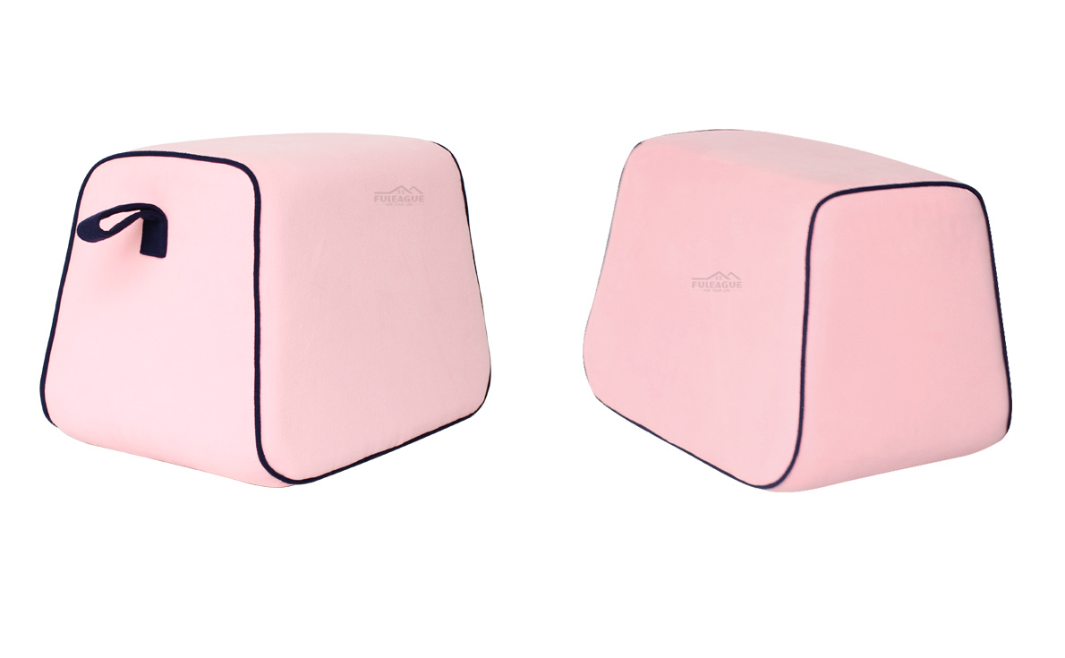 Fuleague fabric pouf ottoman high quality and comfortable for home, restaurant and hotel