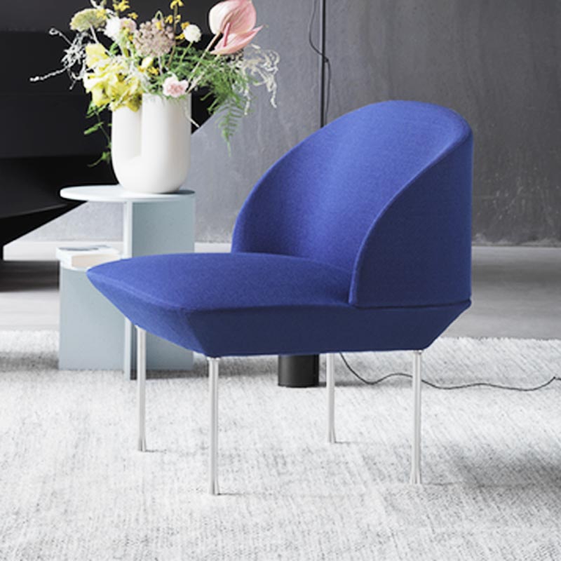 Oslo Armchair Replica 1 Seater Fabric Sofa FA189-1S