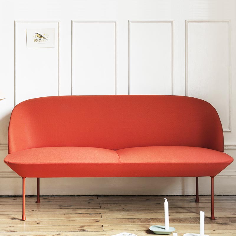 Oslo 2 seater sofa Cashmere fabric Loveseat FA189-2S