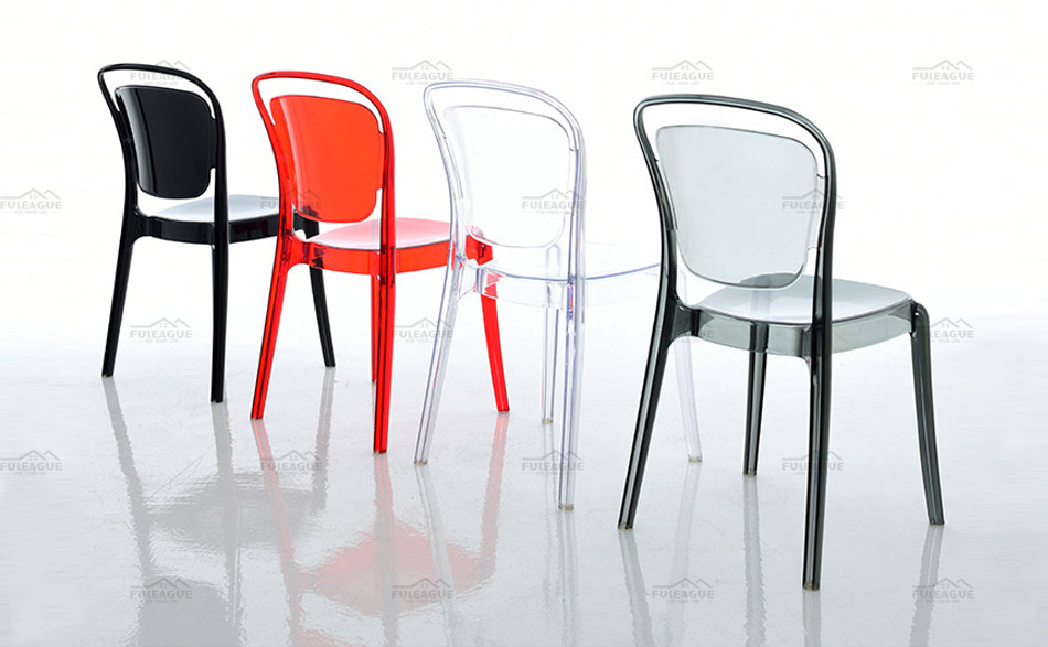 Fuleague plastic chair transparent of high quality online shopping