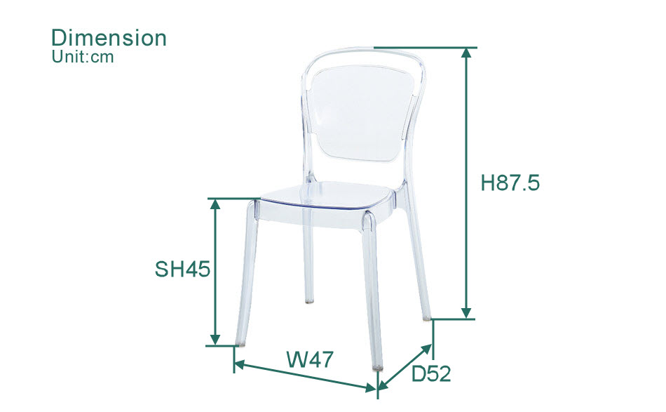 Fuleague transparent dining room set of high quality online shopping