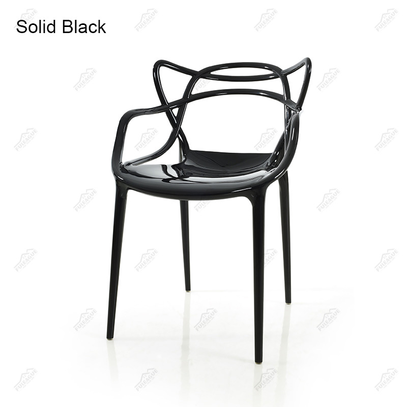 Philippe Starck Masters Chair Replica in Transparent PC plastic FXP073-PC (Set of 4)