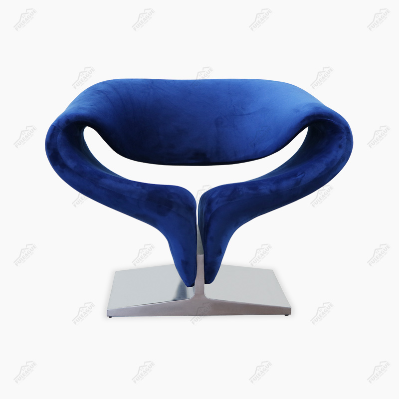 Pierre Paulin Ribbon Chair Replica in Fabric FA349-F