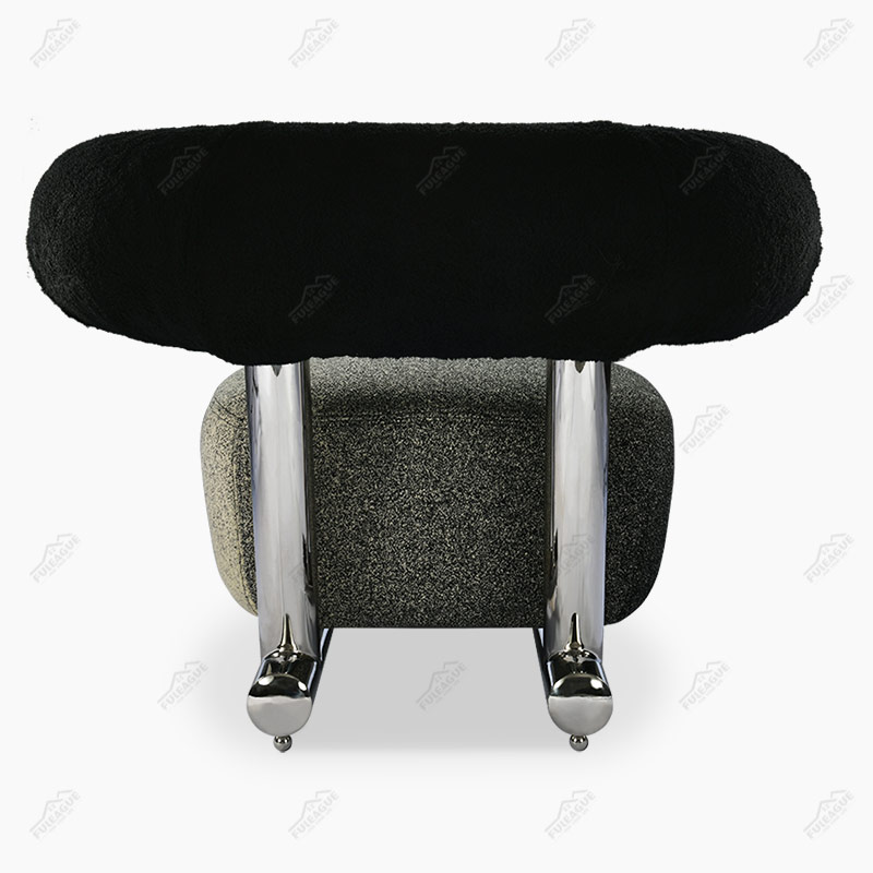 Pipe Armchair Replica by Sebastian Herkner in Fabric FA339-F