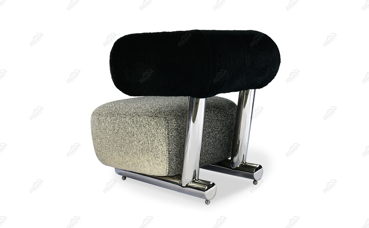 Fuleague Pipe Chromed armchair high quality FA339-F