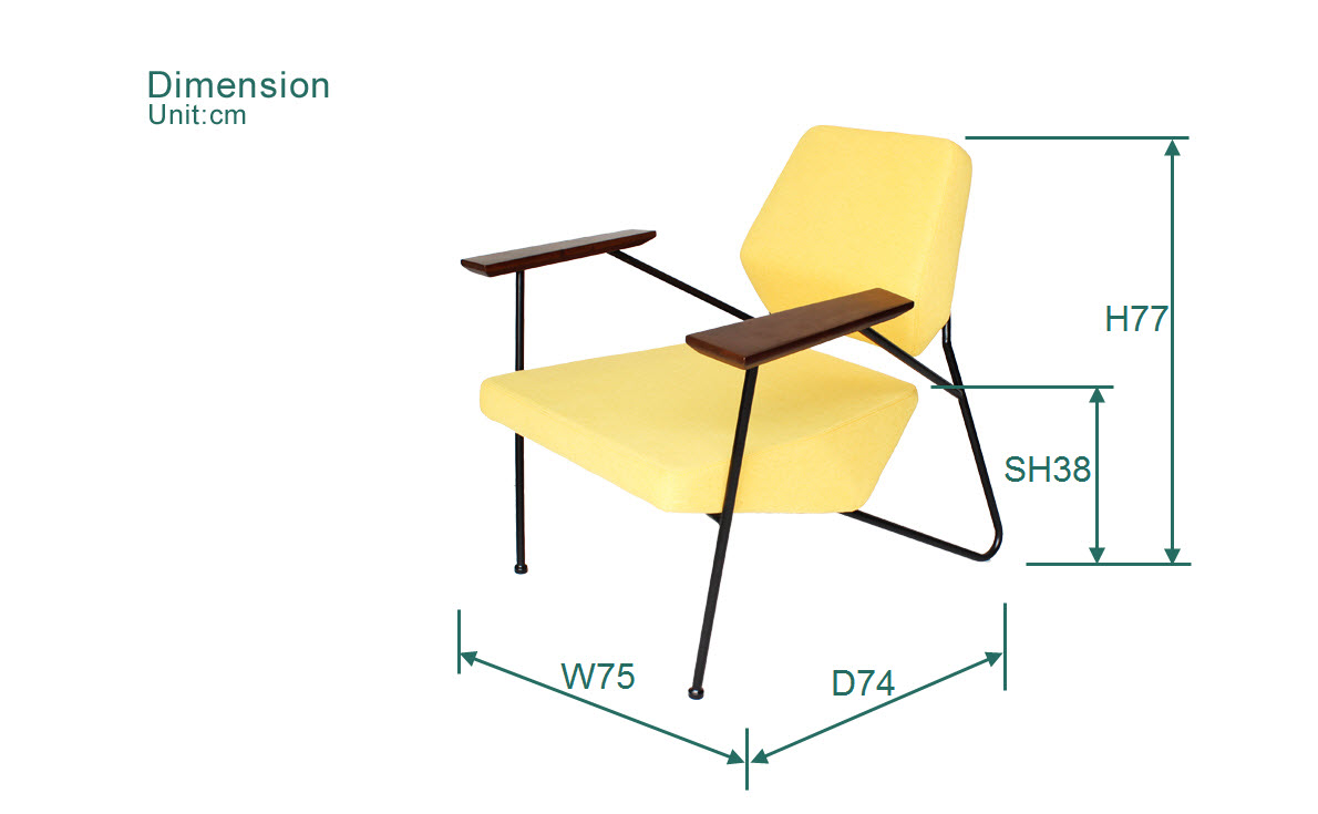Fuleague polygon chair high quality FA173-F
