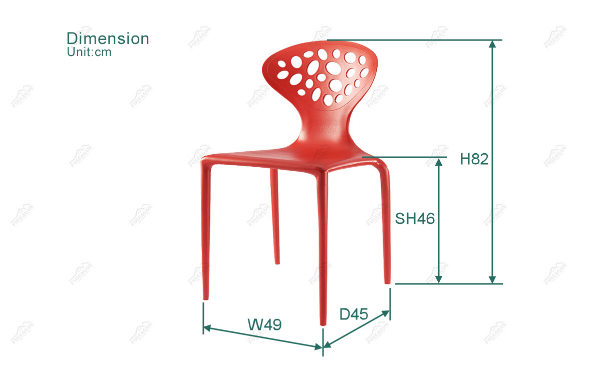 Fuleague plastic outdoor restaurant chairs for sale