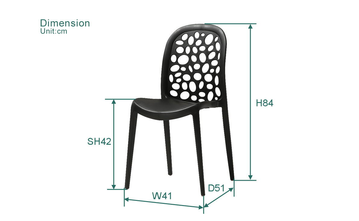 Fuleague modern stackable chairs of high quality online shopping